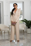 Garnitur ze spodniami ROXY  / Jasny beż